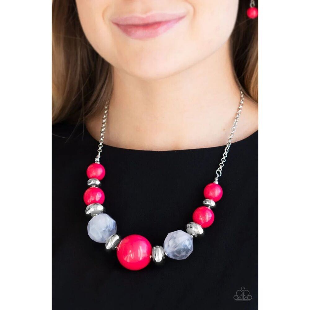 Daytime Drama Pink Necklace (99)